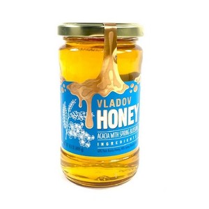 Vladov Acacia with Spring Blossom Honey 400g - 100% Pure and Natural Honey Blend - 1 of 1