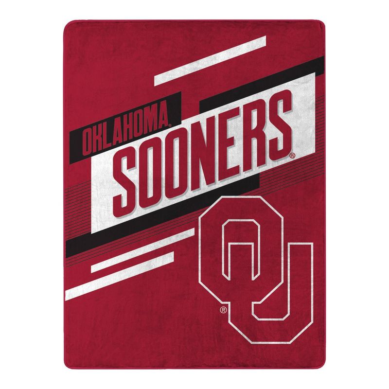 NCAA Oklahoma Sooners Movement Silk Touch 46&#34;x60&#34; Throw Blanket, 1 of 4