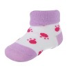 CTM Infant's Soft & Fancy Solid and Patterned Socks (3 Pack) - 3 of 4