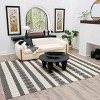 Hauteloom Whittington Black&White Wool Rug - 2 of 4