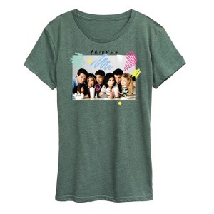 Women's - Friends - Retro Milshakes Short Sleeve Graphic T-Shirt - 1 of 4