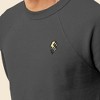 Dalix Lightning (Glow in the Dark) Embroidered Crewneck Fleece Sweatshirt Pullover Mens - image 4 of 4