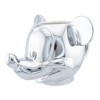 Silver Buffalo Disney 100 Mickey Mouse 3D Sculpted Platinum Ceramic Mug | Holds 20 Ounces - 3 of 4