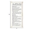 Slickblue Rustic Wall Sign – A to ZEN of Life Quote – Mindfulness & Motivation Wood Decor – 9x18 Inches, Color Options - 3 of 3