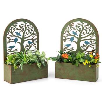 4.5 Inch Flower Pot Holder Ring Wall Mounted,set Of 3 Wall Planter