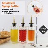 3 Packs 5 OZ Simple Small Syrup Bottles Set with Upgrade Metal Pour Spout - 3 of 4