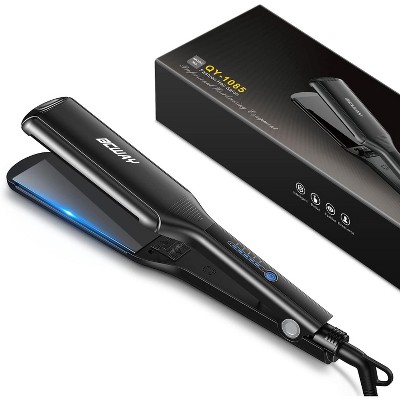 Hair Straightener, 2.16" Extra-Large Floating Titanium Flat Iron