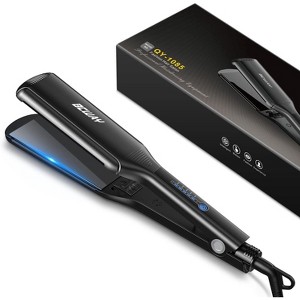 Hair Straightener, 2.16" Extra-Large Floating Titanium Flat Iron - 1 of 4