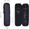 Fmeida Pencil Case Canvas Pencil Cases Zippered Large Capacity Pencil Case for Adults Girls Boys - 2 of 4