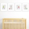 Big Dot of Happiness Whole Llama Fun - Unframed Llama Fiesta Nursery and Kids Room Linen Paper Wall Art - Set of 4 - Artisms - 8 x 10 inches - 2 of 4