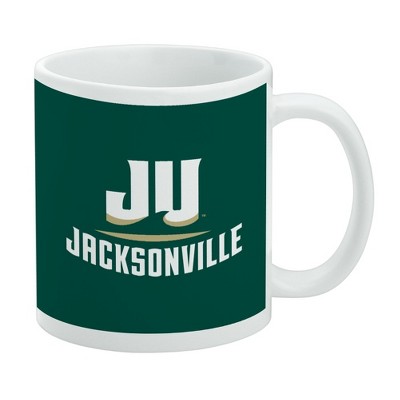 Jacksonville University Primary Logo Ceramic Coffee Mug Novelty Gift Mugs for Coffee Tea and Hot Drinks 11oz White