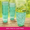 Kate Aspen Plastic Tumblers Set of 8 – Acrylic Cups - BPA-Free Reusable Drinkware in Different Colors & Designs - 4 of 4