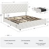 Bed Frame with 4 Storage Drawers and Headboard - 2 of 4