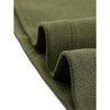 INSPIRE CHIC Women's Regular Fit Faux Suede Lapel Neck Long Sleeve Elegant A-Line Mini Dress - 4 of 4