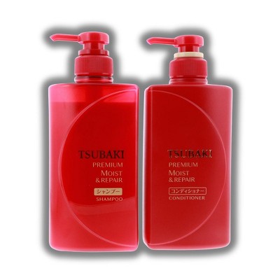 TSUBAKI by Shiseido Premium Moist & Repair Shampoo - (30 oz) & TSUBAKi Premium Moist & Repair Conditioner - (30 oz) - XXL DUO SET