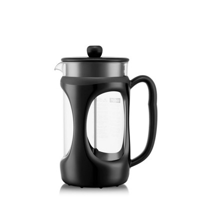 Bodum Brazil 8-Cup French Press Coffee Maker, 34-Ounce, Black