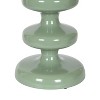 Kate and Laurel Fondi Metal Side Table, 12x12x21, Green - 4 of 4