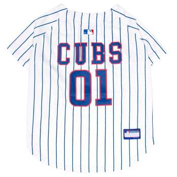 Mlb Chicago Cubs Pets First Pet Baseball Jersey - White M : Target