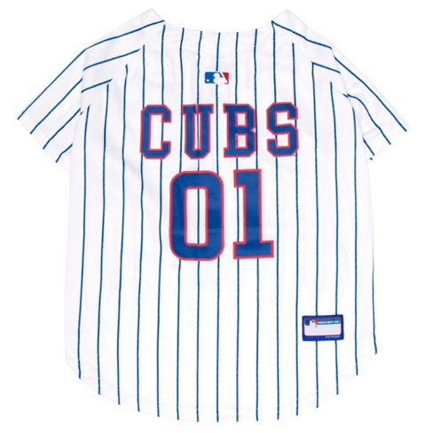 Mlb Chicago Cubs Pets First Pet Baseball Jersey - White M : Target