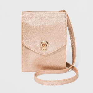 Wallet On A String Crossbody Bag - A New Day Rose Gold, Women