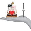 Old World Christmas Glass Blown Ornament for Christmas Tree, S'Mores In Love - 4 of 4