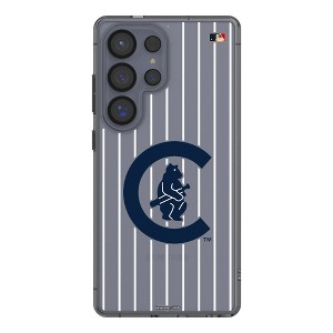 MLB Cooperstown Central Teams Pinstripe Clear Cell Phone Case for Samsung Galaxy - 1 of 4