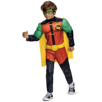 DC Comics Robin Batwheels Muscle Boys' Costume