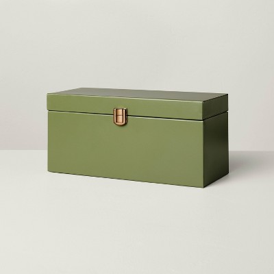 Metal Seed Keeper Garden Box Green - Hearth & Hand™ with Magnolia