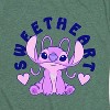 Women's - Lilo and Stitch - Angel Sweetheart Short Sleeve Graphic T-Shirt - 2 of 4
