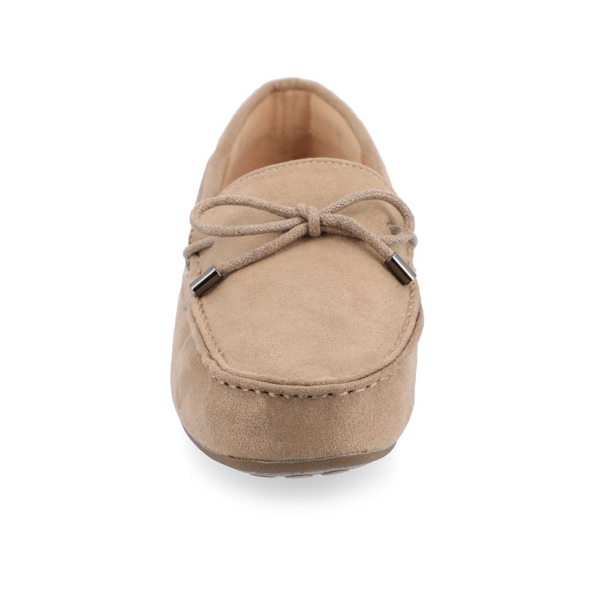 Женские туфли Journee Collection Women's Thatch Comfort Insole Slip On Round Toe Loafer Flats Taupe 8 — фото 6