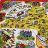 Decorative Towel New York State Kitchen Souvenir 100% Cotton Retro Design Nys01 22.0 Inch New York State Kitchen Souvenir 100% Cotton Empire Retro - 3 of 3