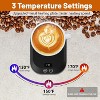 FAAYFIAN 30W Coffee Mug Warmer for Desk, 3 Temp Settings with Ambient Light, 2¨C12H Auto Shutoff Cup Warmer for Coffee, Tea & Milk - 2 of 4