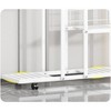 Corner Plant Stand with Wheels - Tall Tiered Shelf for Indoor/Outdoor Use, Multi-Tier Planter Holder for Balcony - 4 of 4