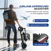 Scooters for Adults 4 Wheel Powered Mobility Scooters Lightweight Folding Electric Bike for Seniors 265 lbs Capacity Bicycle USB Charger Port Black - 2 of 4
