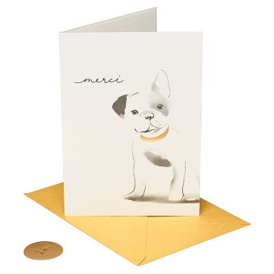 Frenchie Dog Print Card - PAPYRUS