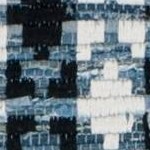 ivory blue/black