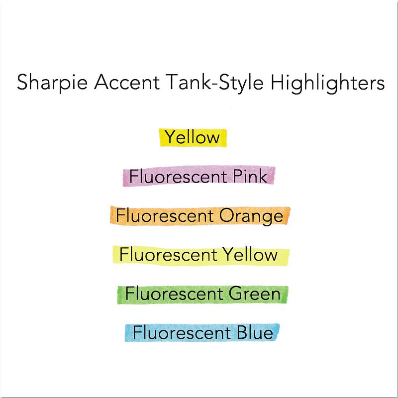 Sharpie Accent Tank Style Highlighter Chisel Tip Pink Dozen 25009, 2 of 5