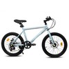 Okak 20IN Toddler Bike with 7-Speed and Steel Frame, Kids Bike with Dual Disc Brakes and 1.75IN Tires, Kids Cruiser Bikes for Boys & Girls - 2 of 4