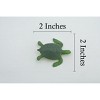 Collectible Wildlife Gifts | Sea Turtle, Green Turtle Design, Realistic, Reptile, Educational, Model,   Toy,  Gift,      2"      F217 B36 - 2 of 4