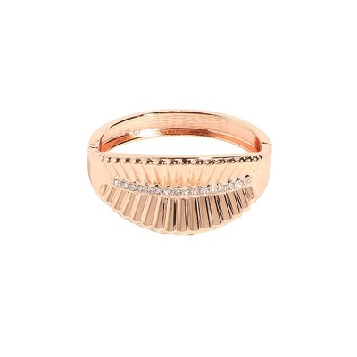 SOHI Women's California Gold Leaflet Bracelet