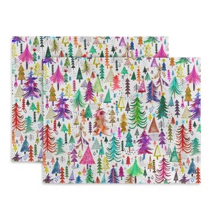 Ninola Design Christmas Trees Simply Modern Placemats - Deny Designs - 1 of 2