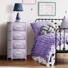 Sorbus 4 Drawers Chest Nightstand - Storage for Closet, Home, College Dorm - Features Steel Frame, Wood Top, & Fabric Bins - 2 of 4
