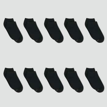 Hanes Women's 10pk Cushioned Low Cut Socks - 5-9