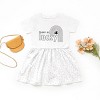 The Juniper Shop Happy Go Lucky Shamrock Toddler Dress - 2 of 4