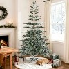HONGGE 7ft King Noble Fir Artificial Christmas Tree Unlit - 4 of 4