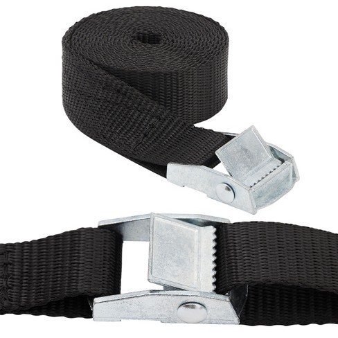 Two x 2.5 metre Cam Buckle Lashing/Tie Down Straps for Carriers Luggage  Cargo only £6.50