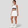 Anna-Kaci Active Women's Pleated Tennis Skirt with Built-In Shorts and Side Pocket for Sporty Style and Functional Movement - 3 of 4