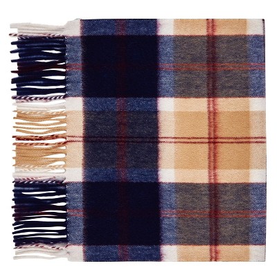 Lona Scott Pure Cashmere Tartan Scarf