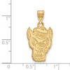 Black Bow Jewelry 14k Yellow Gold North Carolina State Wolfpack NCAA Large Pendant - 2 of 3