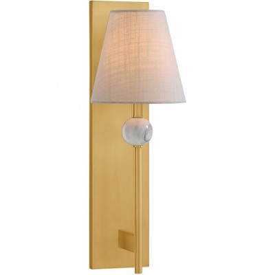 Savoy House Travis 1 - Light Wall Light in  Warm Brass